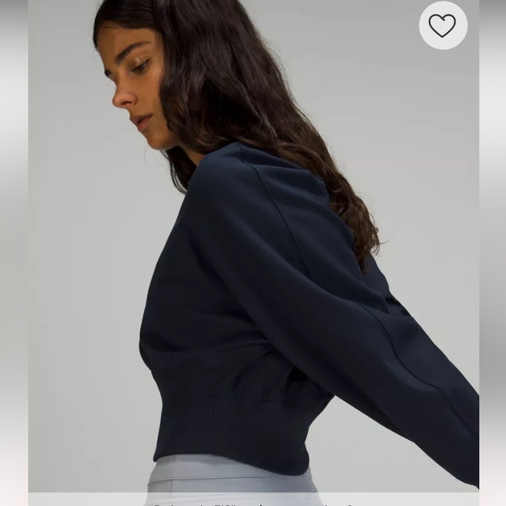 #99- LULULEMEON- Ribbed Waist Long Sleeve Shirt